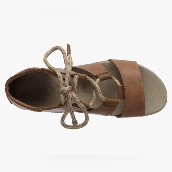 Sorel Women’s Torpeda Lace Flat Sandal size 8 - Picture 2 of 6